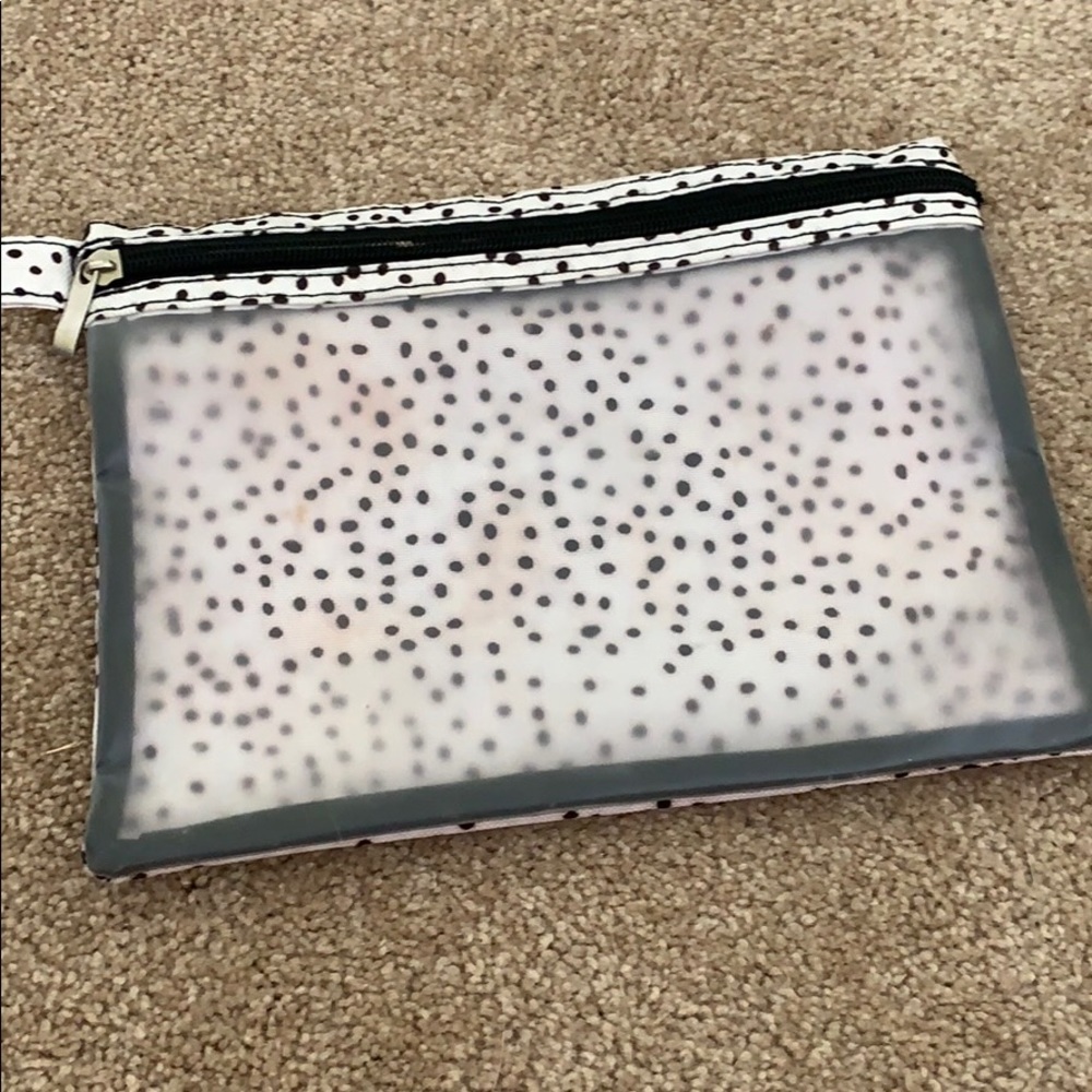 Black and White Makeup Bag